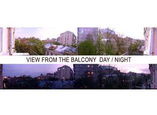 Проживание в семье CENTER, MAIDAN 1 Separate Guest Room for 1 PERSON ONLY in a Big Apartment Shared with the Lessor Киев Одноместный номер с балконом-78