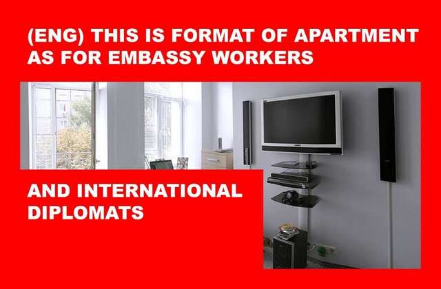 Проживание в семье CENTER, MAIDAN 1 Separate Guest Room for 1 PERSON ONLY in a Big Apartment Shared with the Lessor Киев-149